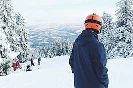 雪,冬天,白