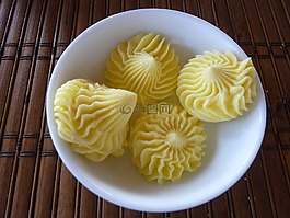 黃油,螺旋,奶油