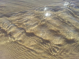 水,沙滩,海滩