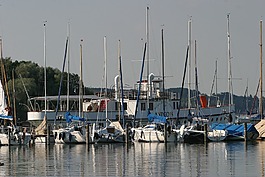 ammersee,水,船