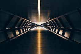 隧道,黑暗,夜