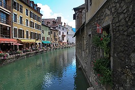 阿纳西,湖,城市
