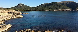山,海,水
