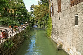 阿納西,湖,城市