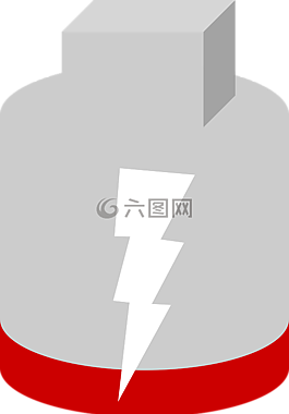 低,電池,電池電量低