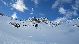 山,高山,雪