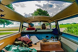 旅行,車,假期