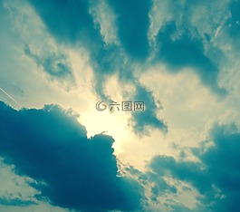 天空,云,藍(lán)色