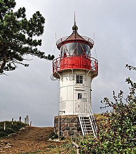 燈塔,hiddensee,波羅的海