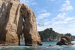 海,新西兰,波