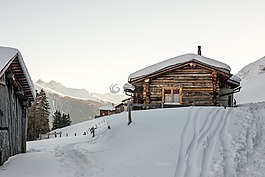 雪,冬天,白