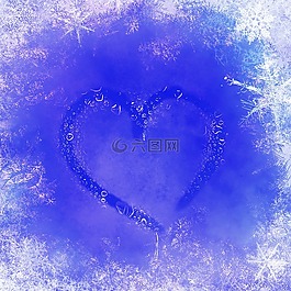 心臟,雪,愛情