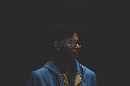 人,男子,單