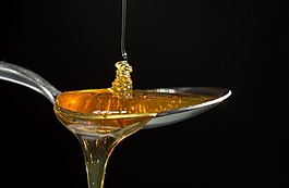 蜂蜜,美味,勺子