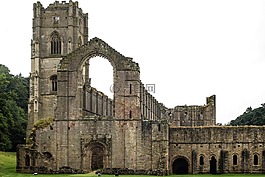 喷泉修道院,cistercian 修道院,废墟
