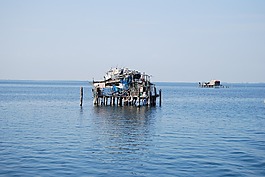 威尼斯,環(huán)礁湖,小木屋