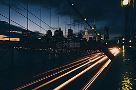 城市,黑暗,夜