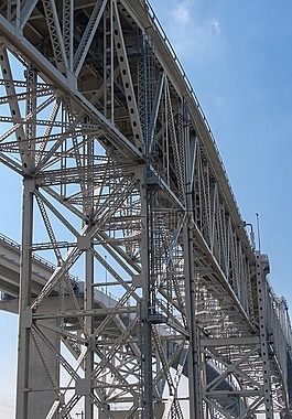 橋,鋼,鐵