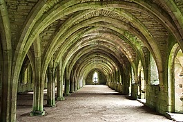 喷泉修道院,cistercian 修道院,废墟
