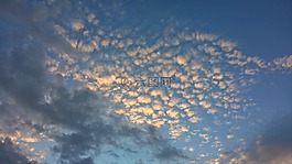 云,天氣,藍色的天空
