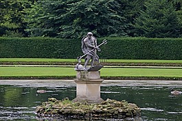 噴泉修道院,水花園,國家treust
