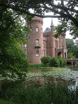 城堡,架构,moyland