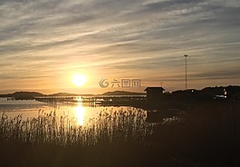 日落,哥德堡,群島