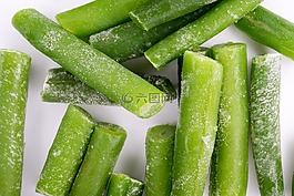 冷凍豆類,豆,綠色