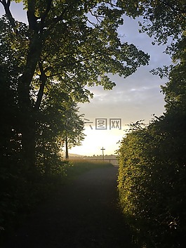 日落,abendstimmung,性質