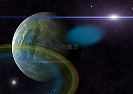 空间,科幻小说,景观