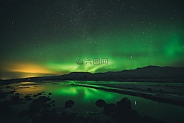 自然,景觀,黑暗