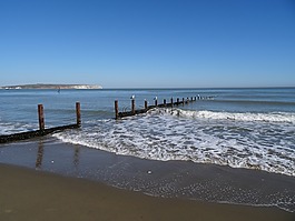 懷特島,尚克林海灘,海灘