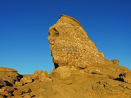 狮身人面像,左支,山