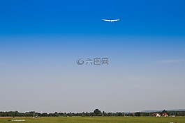 滑翔機,飛,航空