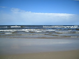 波羅的海,海灘,沙