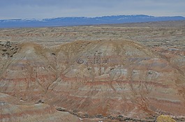 麥卡洛峰,懷俄明州,沙漠