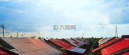 房子,屋頂,住房
