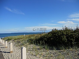 波羅的海,海灘,海