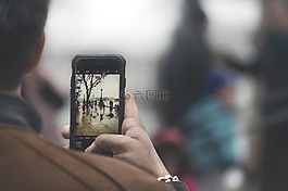 人,男子,iphone