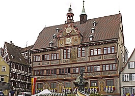 圖賓根,大會堂,stadtmitte