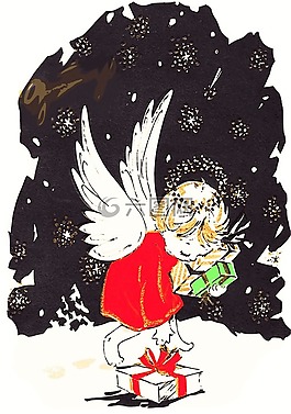 天使,圣誕天使,圣誕之夜