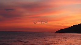 阿布哈兹,加格拉,日落