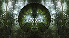 樹,環(huán)路,鏡頭