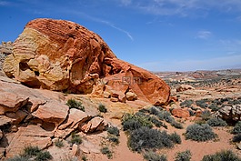 沙漠,山,沙漠景觀