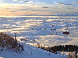 slovenija,krvavec,滑雪