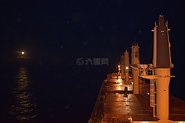 船舶,海洋,月亮
