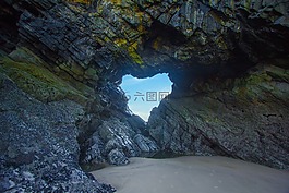 礁,孔,心臟
