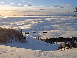 slovenija,krvavec,滑雪