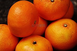 橘子,圓潤(rùn)的,vitaminhaltig