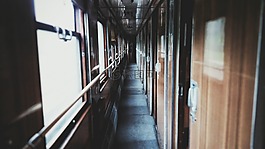 走廊,火車,旅行